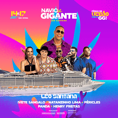 NAVIO DO GIGANTE: LÉO SANTANA — Santos